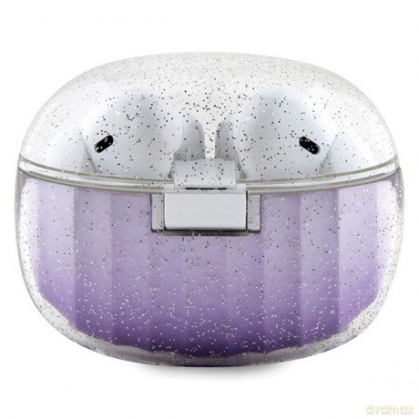 Guess słuchawki Bluetooth GUTWSHDGKEEU TWS GLITTER GRADIENT fioletowe