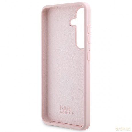 Karl Lagerfeld nakładka do Samsung Galaxy S24 KLHCS24SSNCHBCP różowa HC SILICONE NFT CHOUPETTE