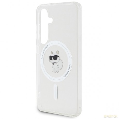 Karl Lagerfeld nakładka do Samsung Galaxy S24 KLHMS24SHFCCNOT transparentna HC MAGSAFE IML C