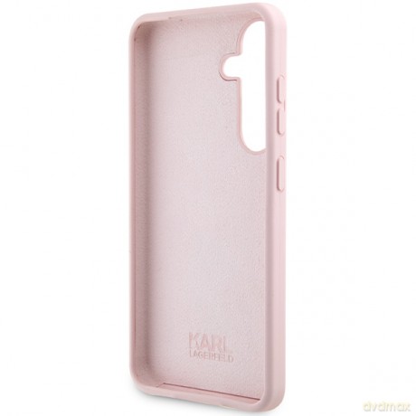 Karl Lagerfeld nakładka do Samsung Galaxy S24 Plus KLHCS24MSNCHBCP różowa HC SILICONE NFT CHOUPETTE