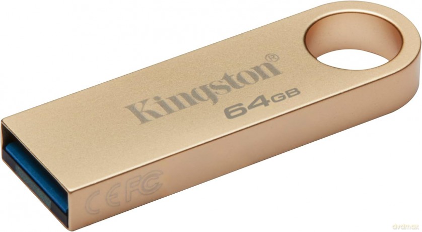 Kingston Pendrive Data Traveler DTSE9G3 64GB USB3.2 Gen1 złoty
