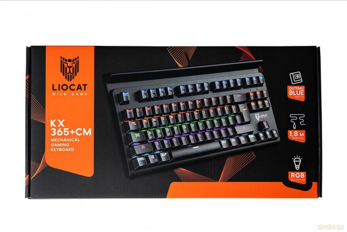Liocat klawiatura gamingowa KX 365 CM mechaniczna qwerty czarna