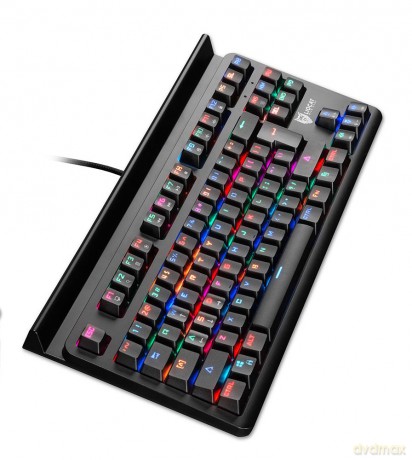 Liocat klawiatura gamingowa KX 375 CM mechaniczna qwerty czarna