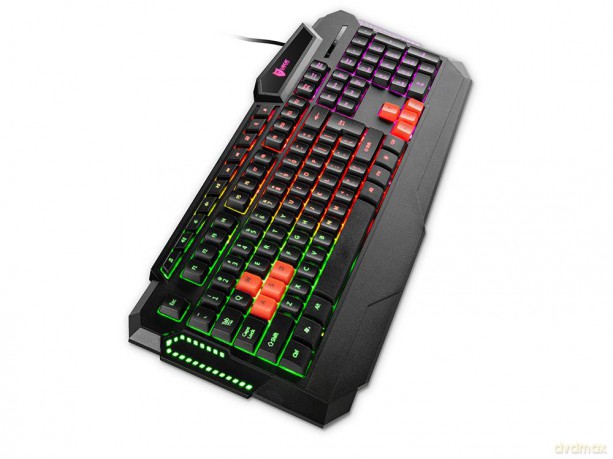 Liocat klawiatura gamingowa KX 756C qwerty czarna