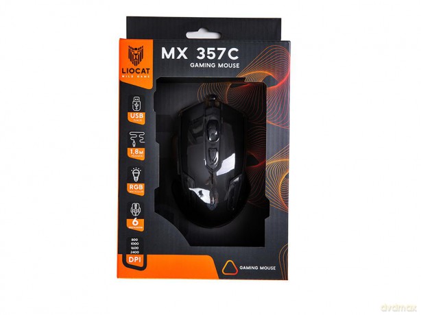 Liocat mysz gamingowa MX 357C czarna