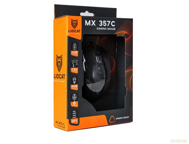 Liocat mysz gamingowa MX 357C czarna