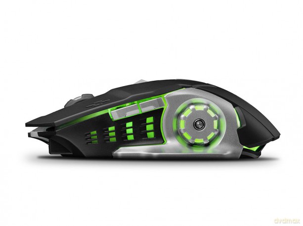 Liocat mysz gamingowa MX 575W bezprzewodowa czarna