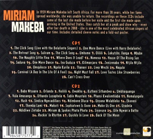 Miriam Makeba: Mama Africa (digipack) [2CD]