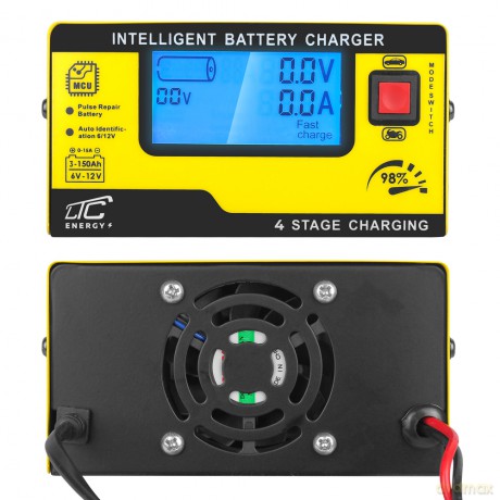 Ładowarka automatyczna, prostownik mikroprocesorowy LTC 6V/12V 15A