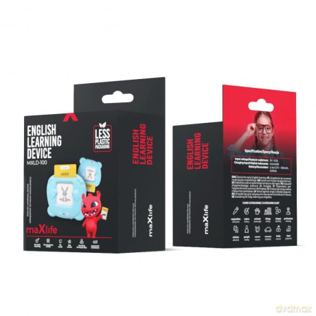 Maxlife urządzenie do nauki angielskiego MXLD-100 niebieskie