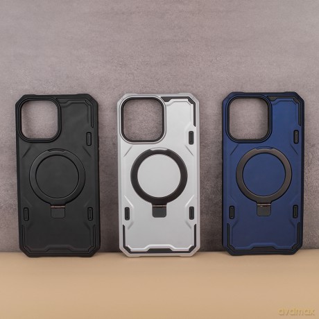 Nakładka Defender Mag Ring do iPhone 11 granatowa