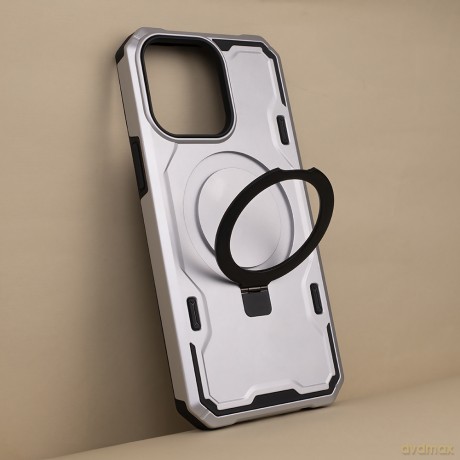 Nakładka Defender Mag Ring do iPhone 11 srebrna