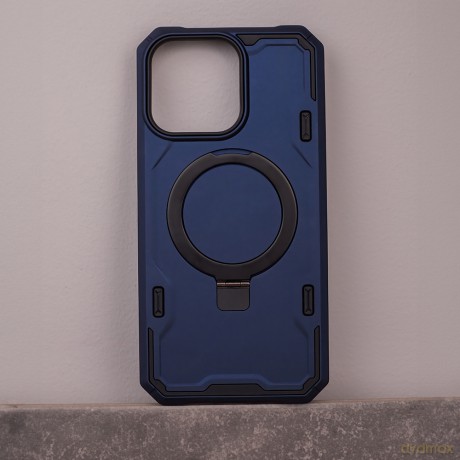 Nakładka Defender Mag Ring do iPhone 12 Pro Max 6,7 granatowa