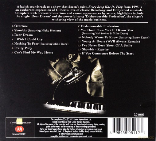 Gilbert O'sullivan: Every Song Has Its Play (digipack) [CD]