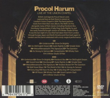 Procol Harum: Live At The Union Chapel (digipack) [CD]+[DVD]