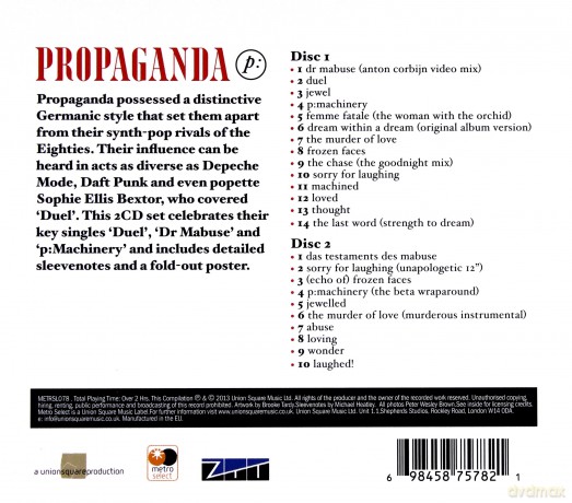 Propaganda: The Best Of [2CD]