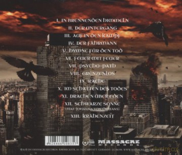 Schwarzer Engel: In Brennenden Himmeln [CD]