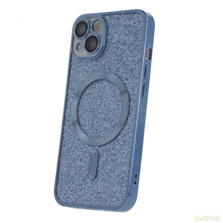 Nakładka Glitter Chrome Mag do iPhone 11 niebieska