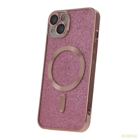 Nakładka Glitter Chrome Mag do iPhone 11 różowa