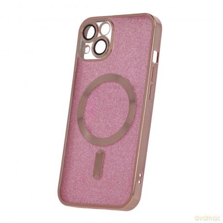 Nakładka Glitter Chrome Mag do iPhone 11 różowa