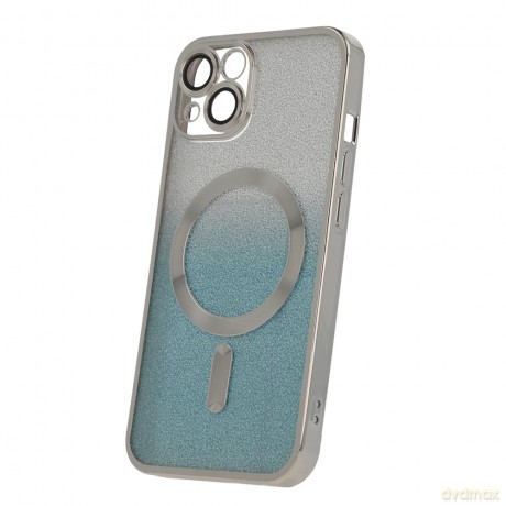 Nakładka Glitter Chrome Mag do iPhone 11 srebrny gradient