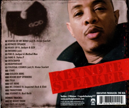 U-God: Keynote Speaker [2CD]