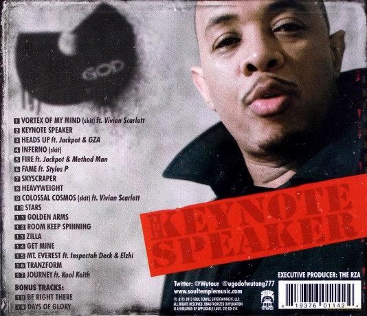 U-God: Keynote Speaker [2CD]