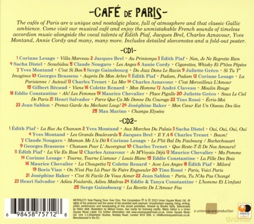 Cafe De Paris (digipack) [2CD]