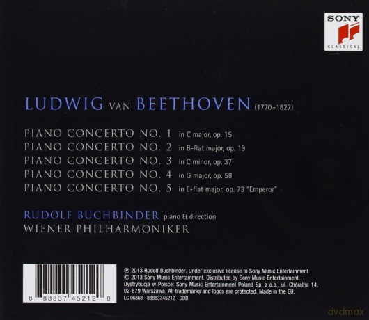 Rudolf Buchbinder: Beethoven: The Piano Concertos [3CD]