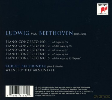 Rudolf Buchbinder: Beethoven: The Piano Concertos [3CD]
