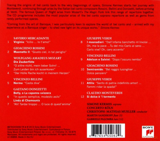 Simone Kermes: Bel Canto [CD]