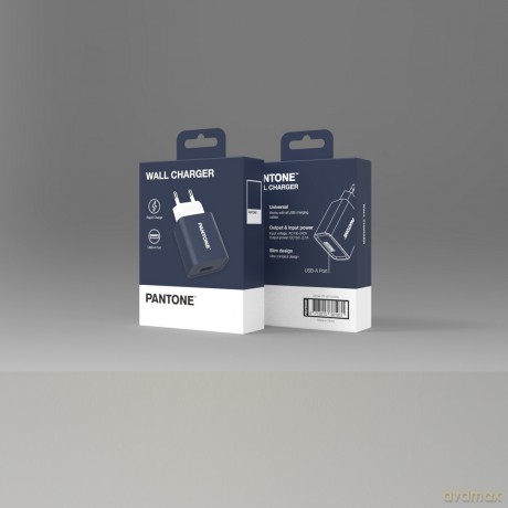 PANTONE ładowarka sieciowa 2A 1x USB PT-AC1USB Navy 2380C
