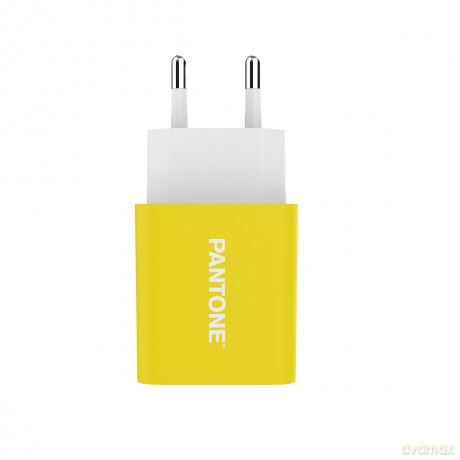 PANTONE ładowarka sieciowa 2A 1x USB PT-AC1USB Yellow 102C
