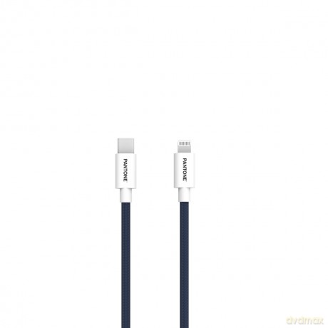 PANTONE MFi kabel Lightning - USB-C 1,5m PT-CTL002-5 Navy 2380C