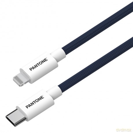 PANTONE MFi kabel Lightning - USB-C 1,5m PT-CTL002-5 Navy 2380C