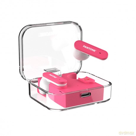 PANTONE słuchawki Bluetooth TWS PT-TWS011 Pink 184C