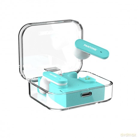 PANTONE słuchawki Bluetooth TWS PT-TWS011 Teal 3242C