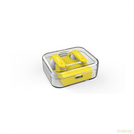 PANTONE słuchawki Bluetooth TWS PT-TWS011 Yellow 102C
