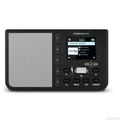 Radio internetowe Technisat STERNRADIO IR 2 czarne