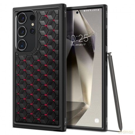 Spigen nakładka Cryo Armor do Samsung Galaxy S24 Ultra czerwona