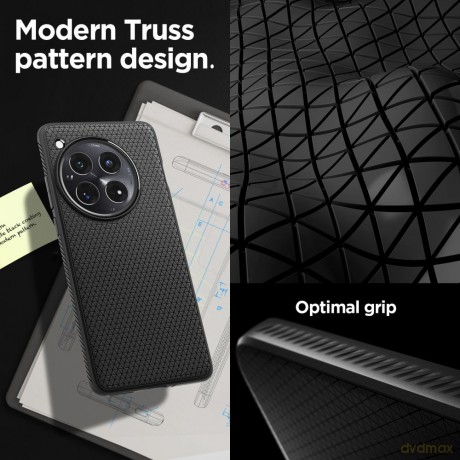 Spigen nakładka Liquid Air na Oneplus 12 czarny mat