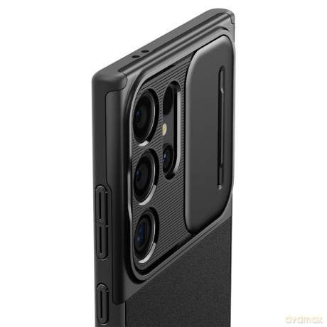 Spigen nakładka Optik Armor do Samsung Galaxy S24 Ultra czarna