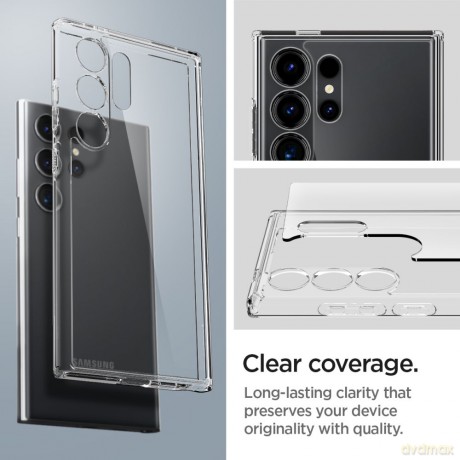 Spigen nakładka Ultra Hybrid do Samsung Galaxy S24 Ultra crystal clear