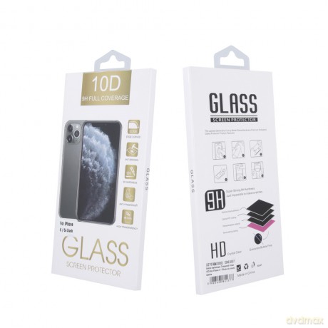 Szkło hartowane 10D do Xiaomi Redmi 13C 4G / 5G czarna ramka
