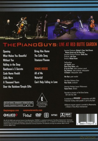 The Piano Guys: The Piano Guys: Live At Red Butte Garden [DVD]