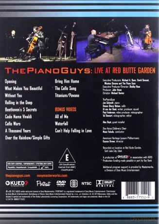 The Piano Guys: The Piano Guys: Live At Red Butte Garden [DVD]