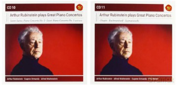 Arthur Rubinstein: Arthur Rubinstein Plays Great Piano Concertos [11CD]
