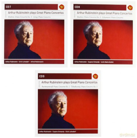Arthur Rubinstein: Arthur Rubinstein Plays Great Piano Concertos [11CD]
