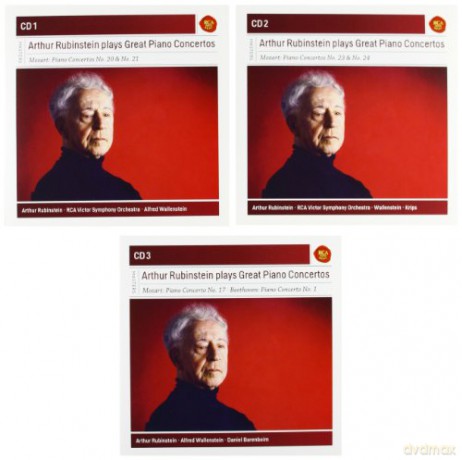 Arthur Rubinstein: Arthur Rubinstein Plays Great Piano Concertos [11CD]
