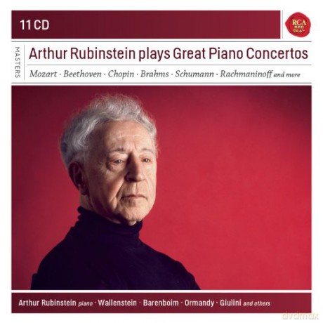 Arthur Rubinstein: Arthur Rubinstein Plays Great Piano Concertos [11CD]